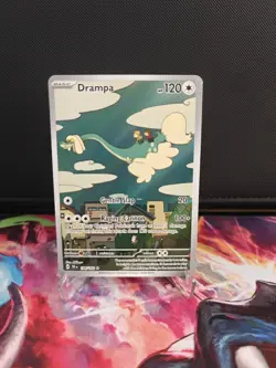 Pokemon Card - Drampa 184/162 Illustration Rare - Temporal Forces - NM {419} - Image 1