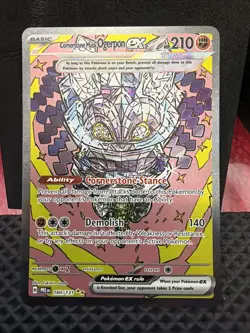 Pokemon TCG Cornerstone Mask Ogerpon EX Twilight Masquerade 160/131 Holo Rare NM - Image 1