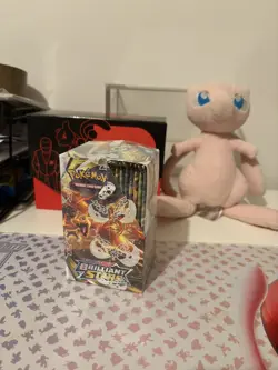 Pokemon Brilliant Stars Half Booster box Sealed 18 Packs Mint - Image 2