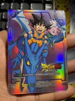 NYCC 2024 Exclusive Dragon Ball Super Daima Son Goku (Mini) Trading Card Game - Image 1