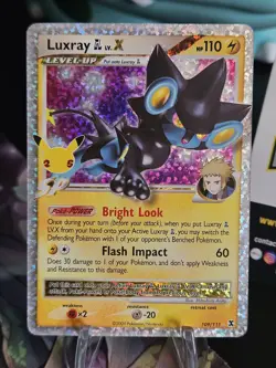 Luxray GL LV.X - 109/111 - Pokemon Celebrations Classic Collection Rare Card NM - Image 1