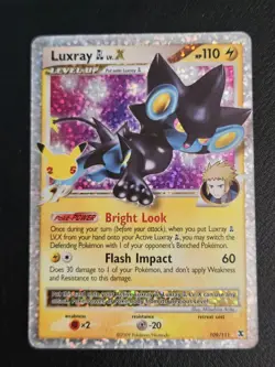 Luxray GL LV.X - 109/111 - Pokemon Celebrations Classic Collection Rare Card NM - Image 2