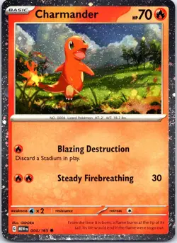 Charmander - (Cosmos Holo) Promo Miscellaneous Cards & Products 004/165 NM - Image 1