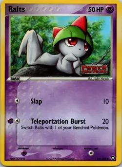 Ralts 59/108 Power Keepers Reverse Holo Pokemon TCG LP - Image 1