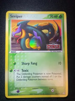 Seviper 23/108 | 2007 Pokemon EX Power Keepers Stamped Reverse Holo | NM - Image 1