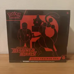 Pokemon TCG Scarlet Violet Destined Rivals Elite Trainer Box ETB New Sealed 2025 - Image 1