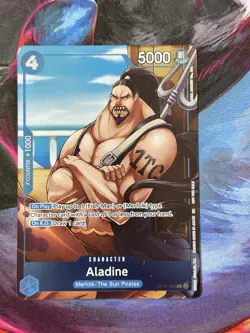 Aladine OP14-043 R - The Azure Sea's Seven One Piece Dash Pack Promo - Image 1