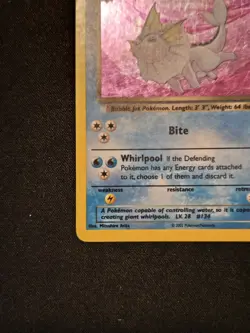 Pokemon TCG Dark Vaporeon Holo Rare Card 9/110 Legendary Collection - Image 5