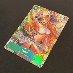 Nami (Alternate Art) OP14-031 The Azure Sea's Seven Foil NM - Image 3