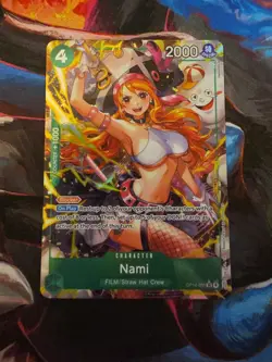 NM Nami (Alternate Art) OP14-031 The Azure Sea's Seven Foil - Image 1