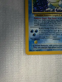 Blastoise Holo 2/102 Celebrations 25 Classic Collection NM Pokemon TCG Card - Image 2