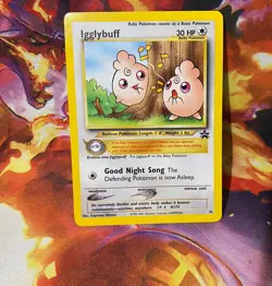Pokemon Black Star Promo Igglybuff 36 NM LP WOTC - Image 1