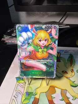 OP08-023 Carrot Two Legends One Piece Card Super Rare Foil CCG Japanese - Image 1