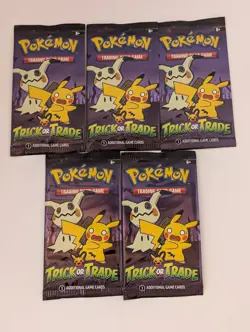 Nintendo Pokemon TCG Trick or Trade BOOster Bundle - 30 Packs 820650855306 - Image 2