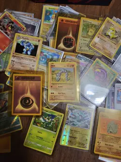 Lot Of Vintage & Up Pokemon Cards! Rare Foil Cards Various Conditions - Image 3