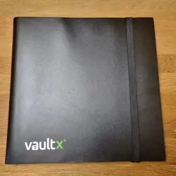 Vault X 12 Pocket Trading Card Strap Binder 480 cards 20 Side-Loading Pages - Image 1