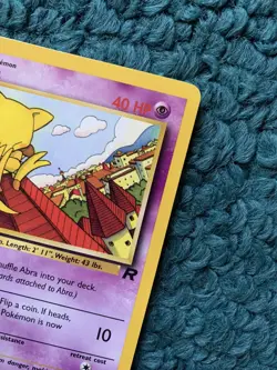 1st Edition ABRA 49/82 Team Rocket Set - Pokemon WOTC Vintage Card - NM - Image 5