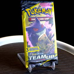 Pokemon TCG Team Up Booster Pack (3 Card Mini Booster Pack) Gengar & Mimikyu Art - Image 3