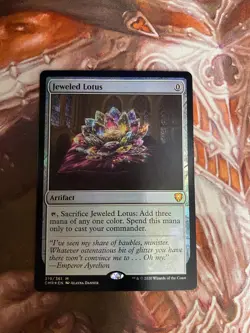 FOIL Jeweled Lotus x 1 Mint Magic the Gathering MTG Card Commander Legends CMR - Image 1