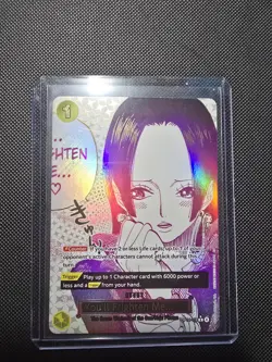Bandai One Piece You'll Frighten Me... Boa Hancock OP14-118 Holo Event Card - Image 1