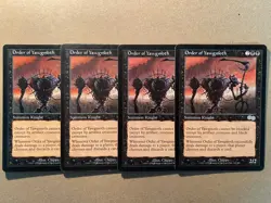 MTG 4x Order of Yawgmoth Urza's Saga Legacy Magic the Gathering Card x4 MP - Image 1
