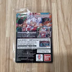 Bandai Namco One Piece CCG Monkey.D.Luffy US Voyage Promo Holo Card #41000 - Image 2