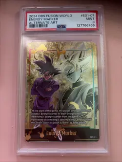 Dragon Ball Card Black Goku Energy Marker English - Image 1