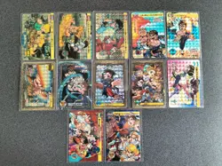 Street Fighter Carddass Kira Lot 12 Cards Bulk Collection - Image 1