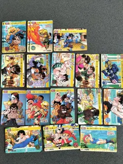 Street Fighter Carddass Kira Lot 12 Cards Bulk Collection - Image 4