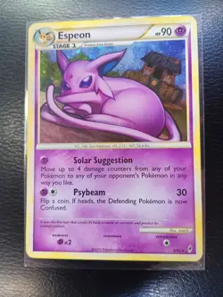 Pokemon Espeon Holo Rare TCG Card Call of Legends Series 4/95 💎💎💎 - Image 1
