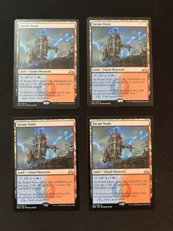 Steam Vents Guilds of Ravnica Regular x4 - Image 1
