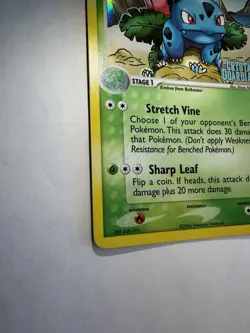 Pokemon TCG Ivysaur EX Crystal Guardians 35/100 Reverse Holo 2006 70 HP - Image 3
