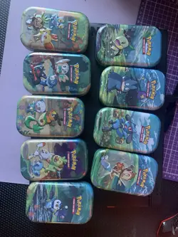 EMPTY Pokemon TCG Mini Tins - Image 1