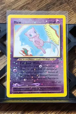 Mew 1/18 Southern Islands Reverse Holo Pokemon - Image 1