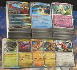 Scarlet & Violet Era Holo Rare Bulk Lot (300) Pokemon Tcg - Holo/RH Rare Only - Image 1