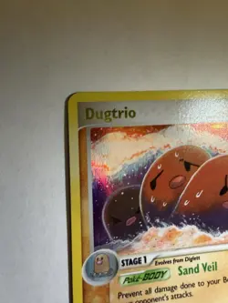 Pokemon TCG Dugtrio EX Crystal Guardians Reverse Holo Rare 5/100 2006 70 HP - Image 4