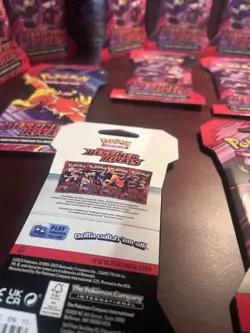 Pokemon TCG Destined Rivals Sleeved Booster Pack Lot of 10 New/Sealed - Image 4