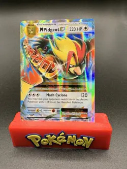Pokemon TCG XY Evolutions M Pidgeot EX 65/108 Holo Rare NM - Image 1
