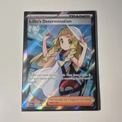 Pokemon TCG Lillie's Determination 169/132 Ultra Rare Full Art Holo - Image 1