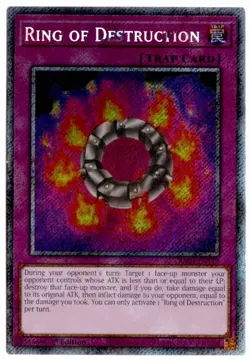 Yu-Gi-Oh! Ring of Destruction Platinum Secret Rare RA04-EN119 - Image 1
