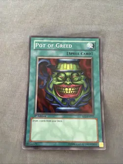 Pot of Greed SD2-EN017 Structure Deck: Zombie Madness 1st Edition - Image 1