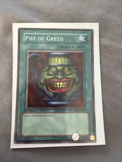 Pot of Greed SD2-EN017 Structure Deck: Zombie Madness 1st Edition - Image 3