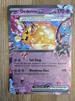 Dedenne ex 093/193 - Paldea Evolved - Pokemon TCG- Holo - NM - Image 1