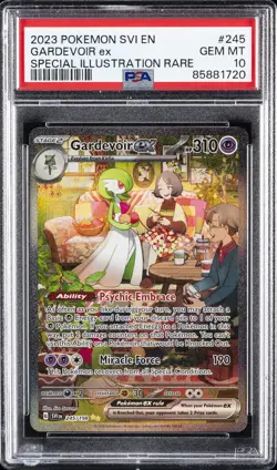 2023 POKEMON SVI EN-SCARLET & VIOLET #245 GARDEVOIR EX PSA 10 - Image 1
