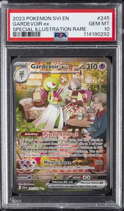 2023 POKEMON SVI EN-SCARLET & VIOLET #245 GARDEVOIR EX PSA 10 - Image 1