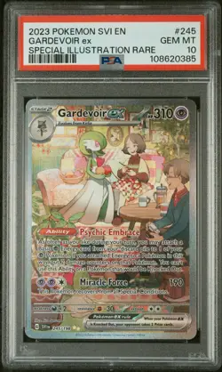 2023 POKEMON SVI EN-SCARLET & VIOLET #245 GARDEVOIR EX PSA 10 - Image 1