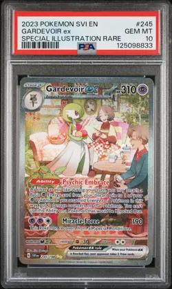 2023 POKEMON SVI EN-SCARLET & VIOLET #245 GARDEVOIR EX PSA 10 - Image 1