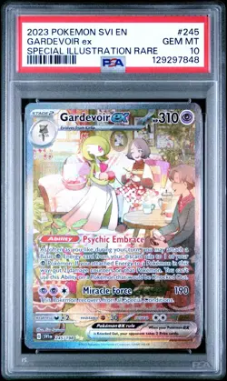 2023 POKEMON SVI EN SCARLET & VIOLET #245 GARDEVOIR EX PSA 10 GEM MINT SIR - Image 1