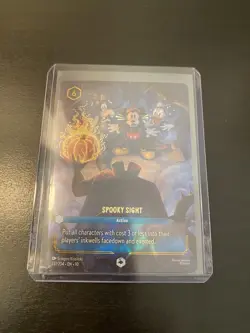 Disney Lorcana Whispers In The Well Spooky Sight Enchanted Holofoil 237/204 - Image 3