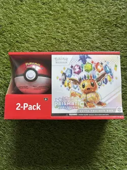 POKEMON ELITE TRAINER BOX SCARLET & VIOLET PRISMATIC EVOLUTIONS SAMS CLUB BUNDLE - Image 2